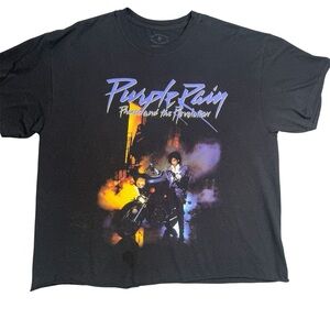 Vintage Prince Purple Rain Graphic Tee The Prince Estate Unisex Size L Indie